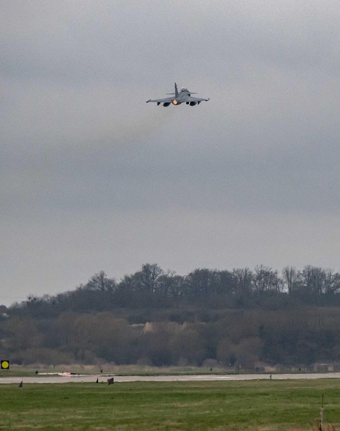 Szwedzki JAS39 Gripen z Malborka