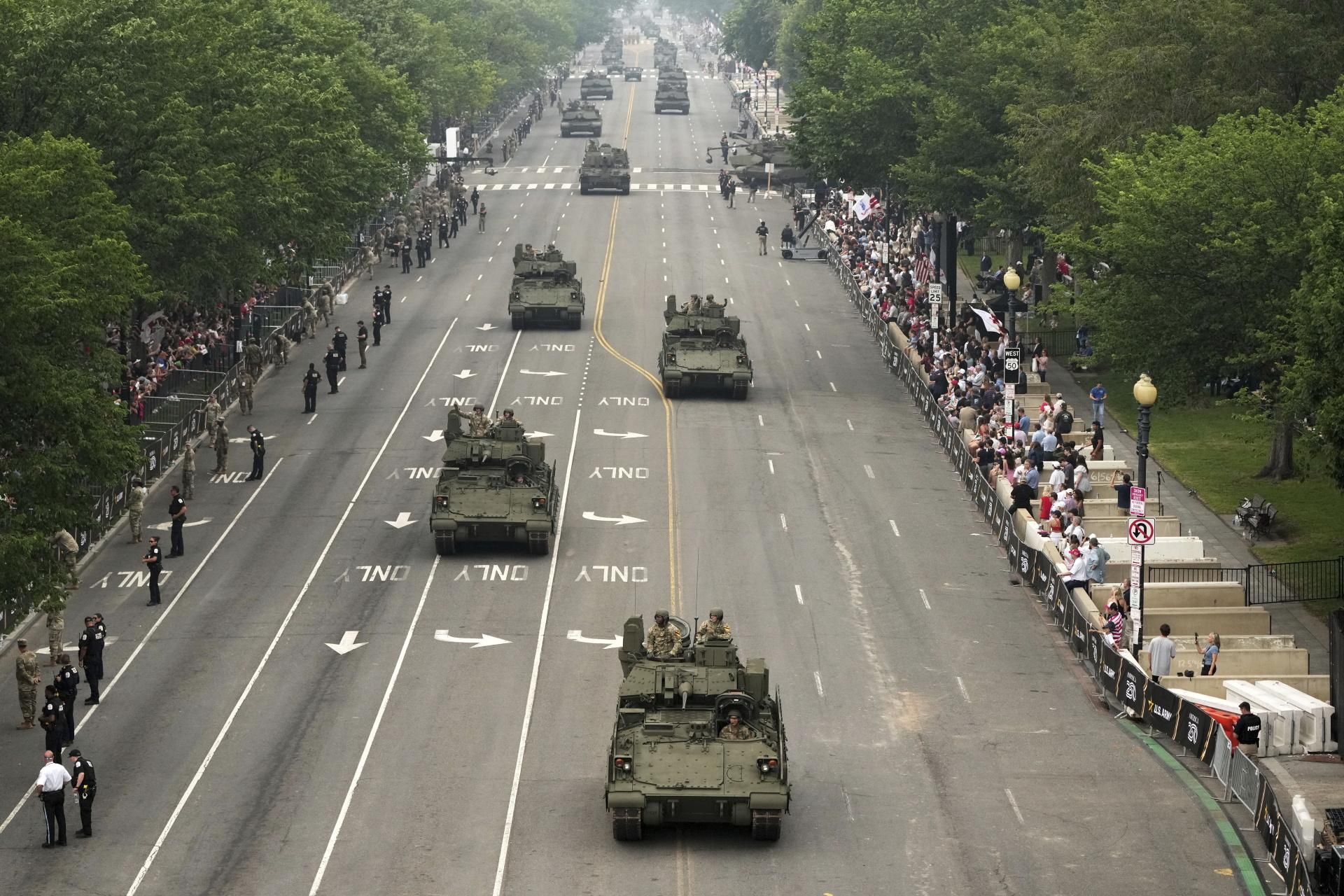Parada wojskowa w USA