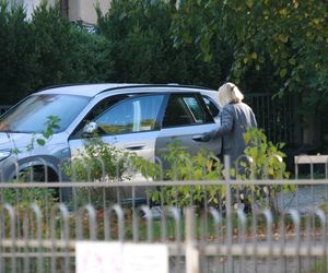 Małgorzata Tusk w wypożyczonym BMW.
