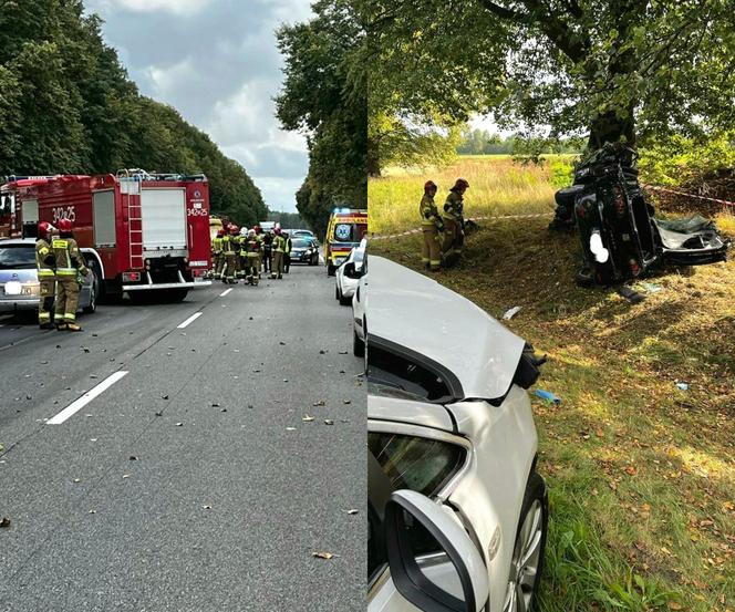 Tragiczny wypadek na Pomorzu. Jedna osoba nie żyje, a 5 jest rannych