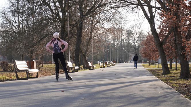 Mieszkańcy Lublina poczuli wiosnę. Na termometrach było ponad 20 stopni! Wiosenna odsłona Parku Ludowego w obiektywie