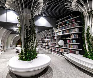 Metroteka – biblioteka na stacji metra M2 Kondratowicza w Warszawie