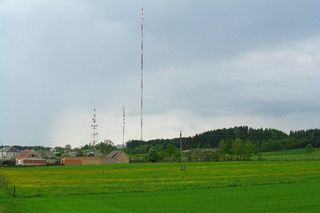 To najwyższy obiekt w Podlaskiem. Jest jedną z najwyższych budowli w Polsce