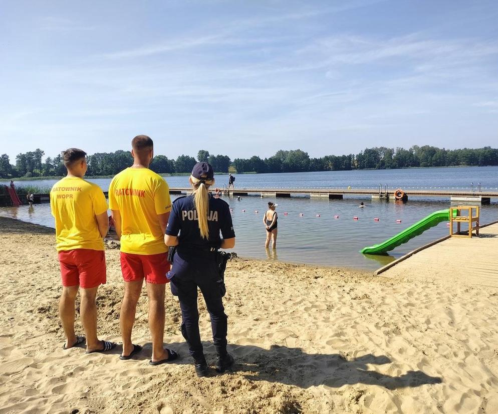 BEZPIECZNIE NAD WODĄ - POLICYJNE KONTROLE KĄPIELISK