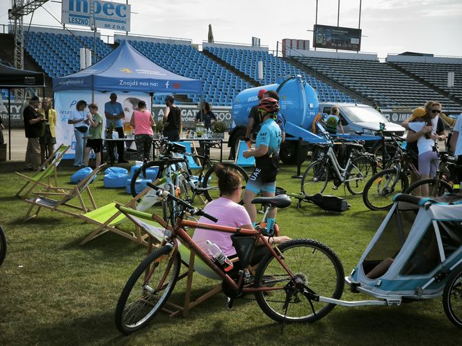 Rowerowa stolica Polski na stadionie 
