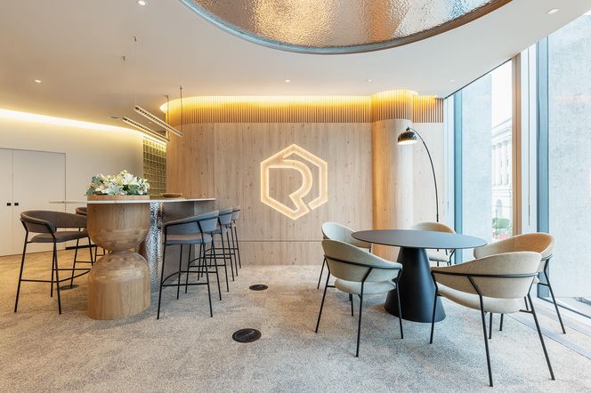 Nowy fit-out biura Rock Capital w warszawskim biurowcu Metropolitan