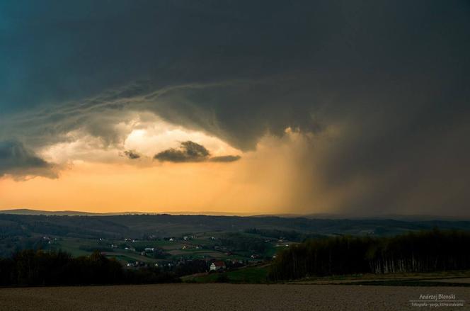 Burze na Podkarpaciu