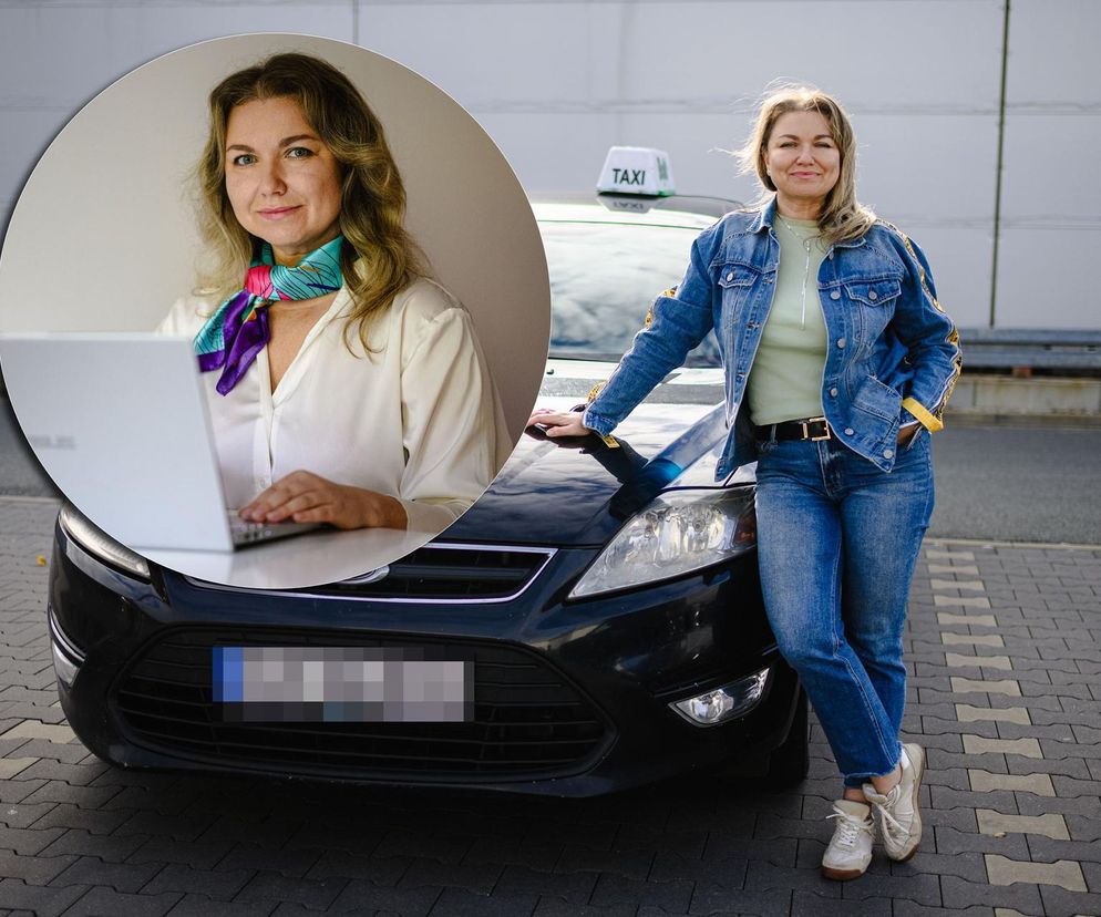 Z korporacji przesiadła się do taksówki