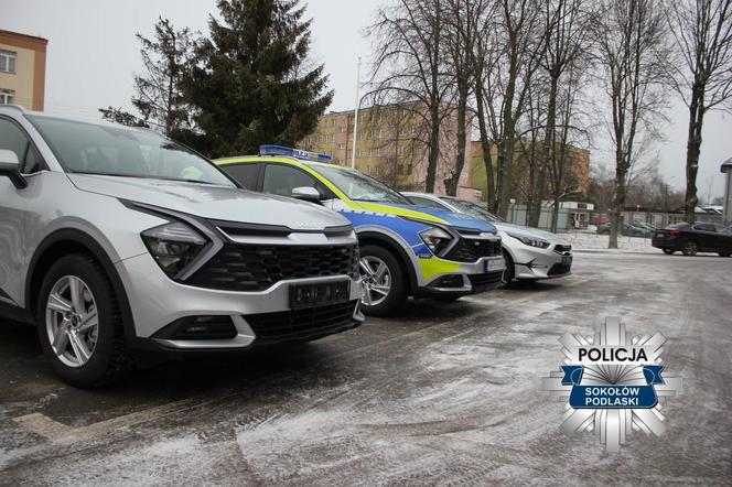 Nowe samochody dla sokołowskiej policji