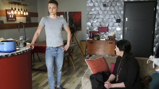 Barwy szczęścia, odc. 2481: Józek (Patryk Pniewski), Urszula (Bożena Stachura)