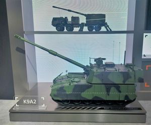 Stoisko Hanwha podczas MSPO 2025