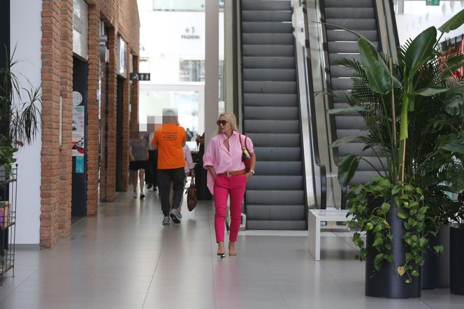 Monika Jarosińska błysnęła na zakupach