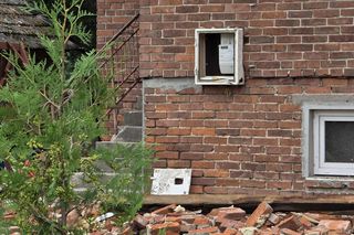 Został tylko gruz i dach w domu w ogrodzie. Wstrząsająca relacja z nawałnicy na Podkarpaciu