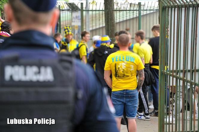 Lubuska policja zabezpieczała derby w Zielonej Górze