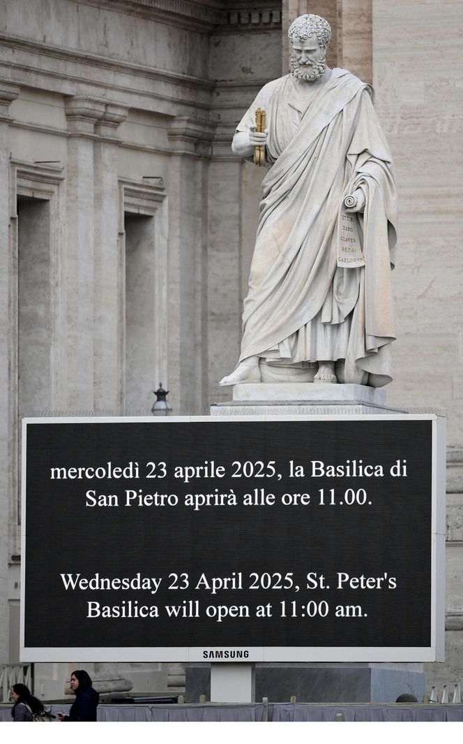 Trumna Papieża.