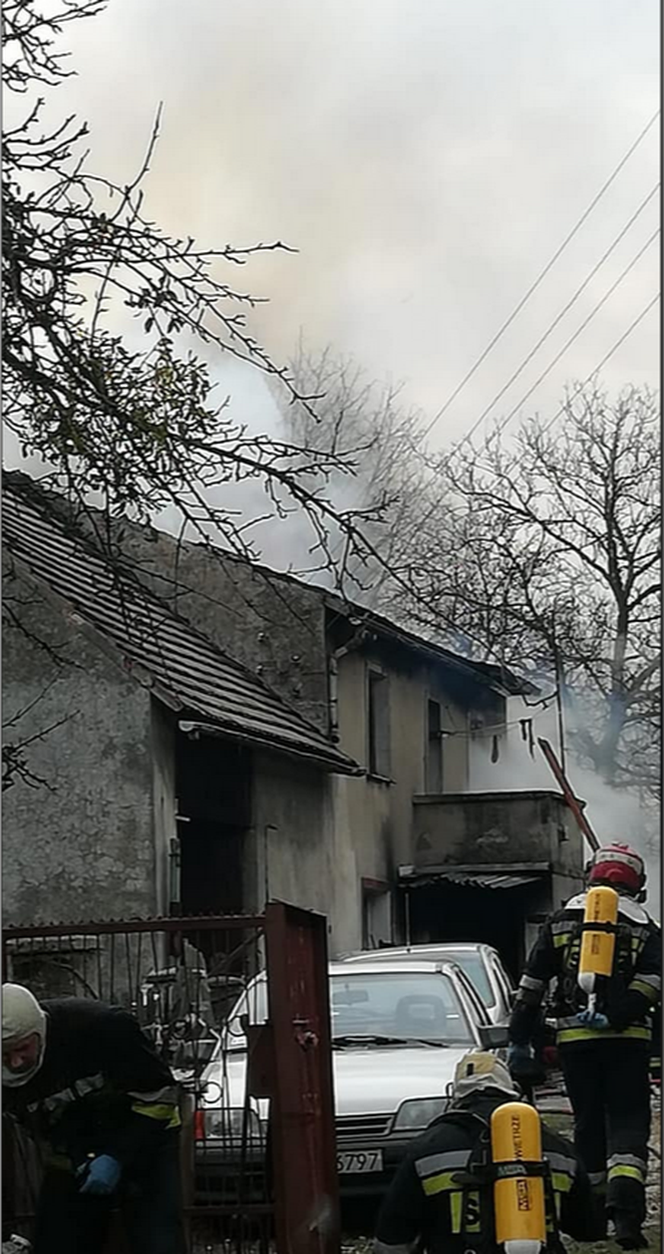 Pożar w Ligocie Górnej: Mężczyzna spłonął żywcem!?