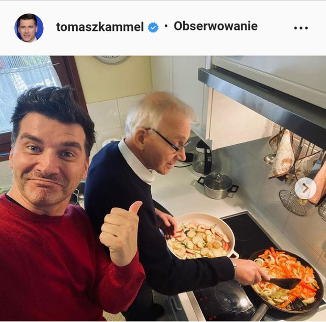 Tomasz Kammel zdążył pożegnać się z ojcem