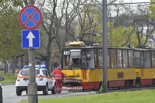 Wypadek tramwajowy przy ul.Elekcyjnej w Warszawie