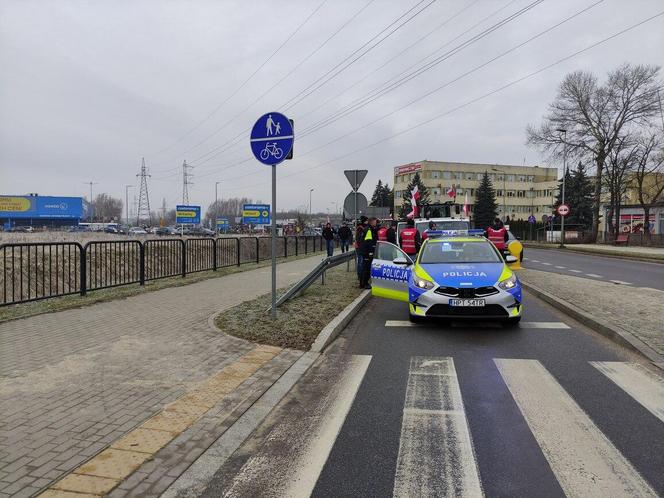 Protest rolników w Elblągu