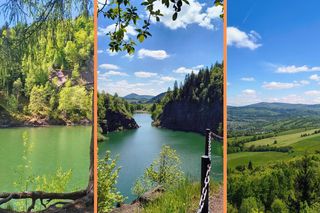 Dolnośląskie Morskie Oko? Tak wyglądają „Kamyki” w Górach Suchych