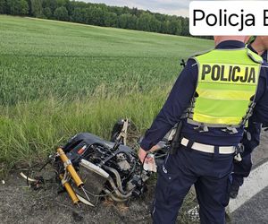 Śmiertelny wypadek w Bieruniu. Na DK44 zginął motocyklista