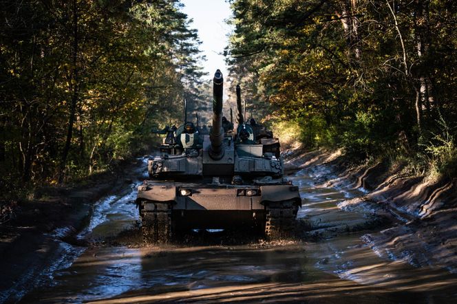 Czołgi K2 z 15. Giżyckiej Brygady Zmechanizowanej