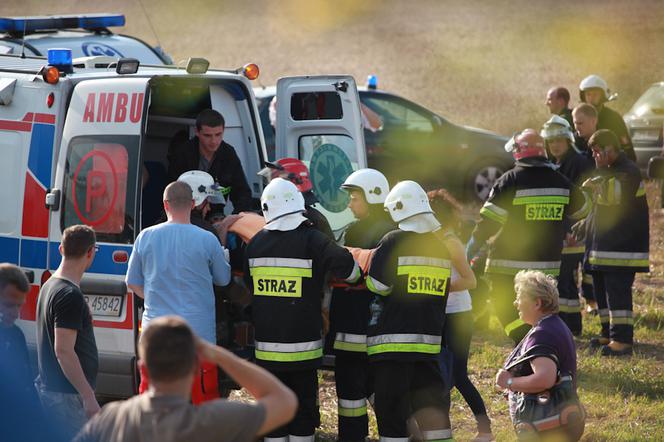 WYPADEK POCIĄGU Warszawa – Katowice w BABACH
