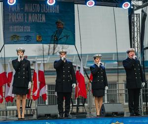 Rocznica zaślubin Polski z morzem, Puck. Uroczystości w porcie