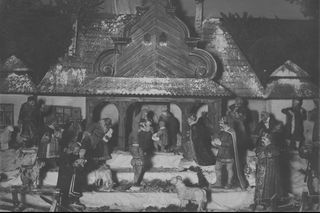 Szopka w kościele św. Wojciecha w Poznaniu