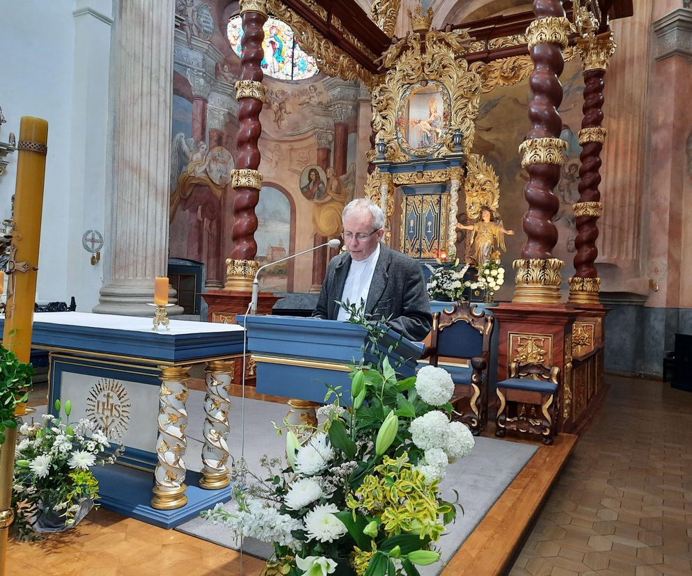 ks. Tadeusz Ceynowa, dyrektor Archiwum Diecezji Koszalińsko-Kołobrzeskiej