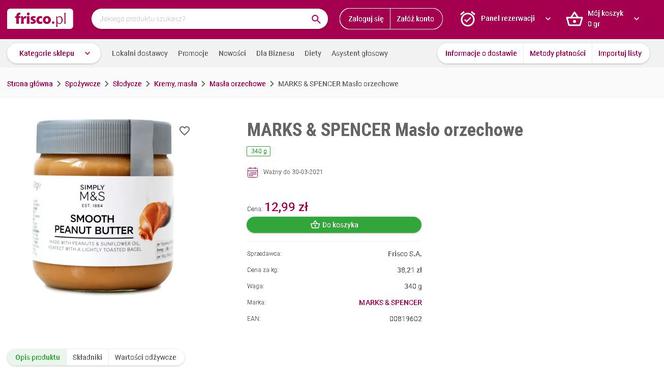 Marks&Spencer na Frisco.pl