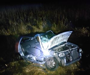 Wypadek na Lubelszczyźnie. Są poszkodowani, poważne utrudnienia po zderzeniu dwóch aut