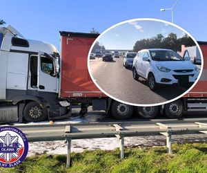 Seria wypadków na autostradzie A4. Zderzyło się 8 samochodów 