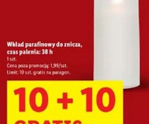 Promocja na znicze w Lidlu