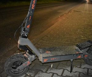 Dramat w Trzemeśni. 16-latek w stanie krytycznym po upadku z hulajnogi elektrycznej