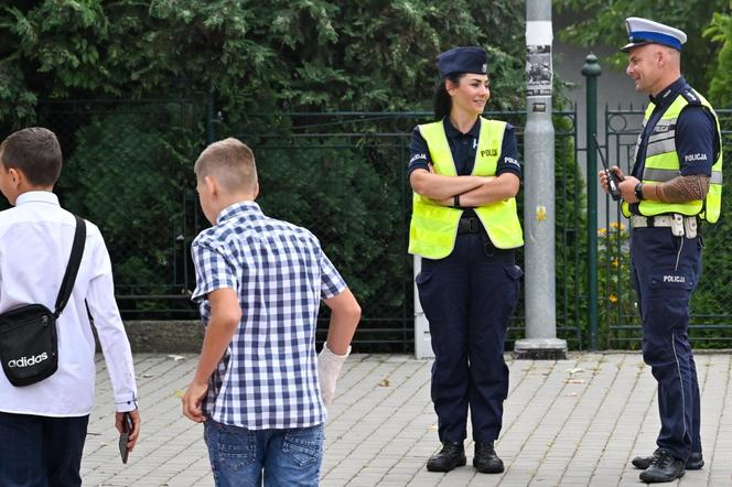 Akcja policji: Bezpieczna droga do szkoły