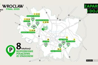 Finał Ligi Konferencji Europy 2025 we Wrocławiu - zmiany w organizacji ruchu
