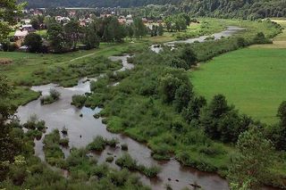San. To główna rzeka Bieszczad. Stanowi granicę pomiędzy Polską a Ukrainą