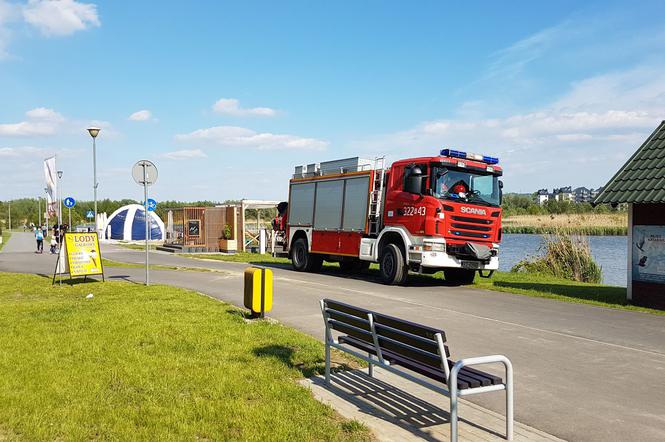 Wezwali strażaków do pływającej rowerkiem po rzeszowskim zalewie. Dlaczego? 