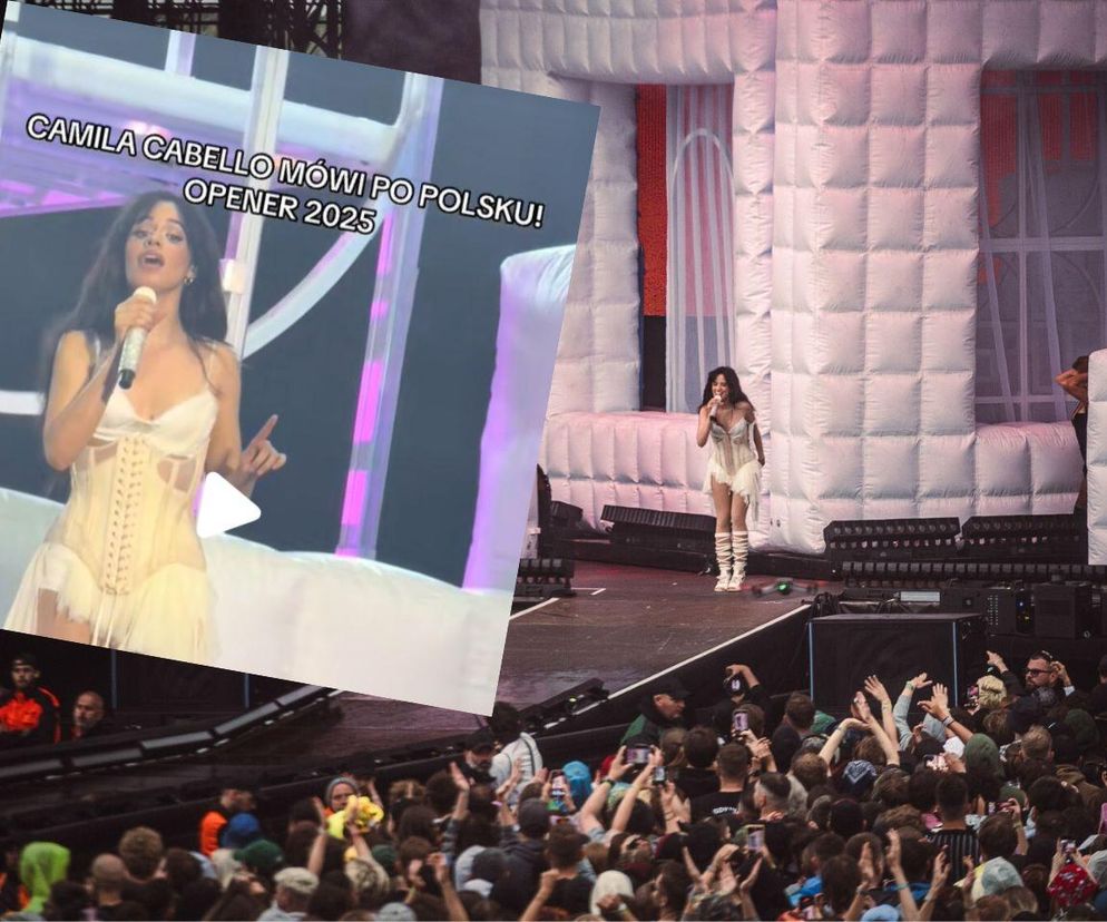 Camila Cabello mówi po polsku! Tak zwróciła się do publiczności na Open’er Festivalu