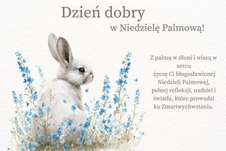 Kartki na Niedzielę Palmową