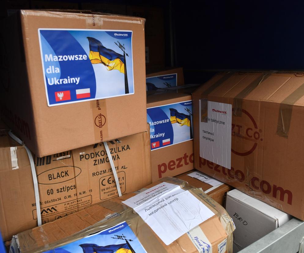 Warszawa: Mazowsze przekazało dary dla obwodu lwowskiego w Ukrainie