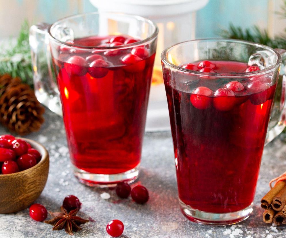 wigilijny kompot żurawinowy