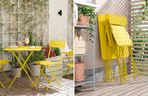 Krzesła składane na balkon/IKEA