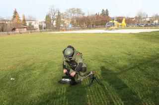 Bomba na pokładzie helikoptera. Nietypowa akcja służb