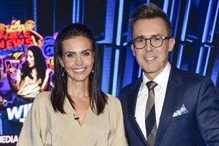 Sylwia Dekiert znów olśniła w TVP! Odważny kombinezon, dekolt przykuwał uwagę. Porywająca stylizacja!