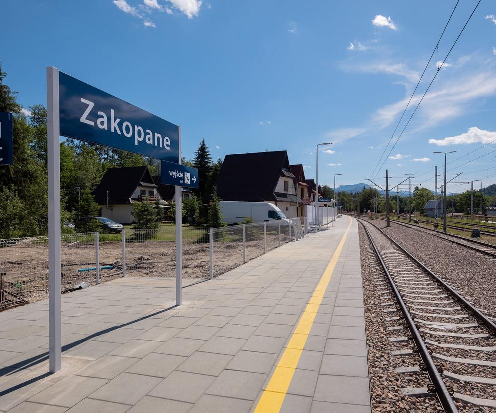 Pociągi wracają do Zakopanego. PKP PLK uruchamia stację tymczasową