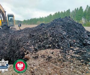 Wielka akcja policji! Rakotwórcze substancje ukryte w bunkrach i zakopane w ziemi