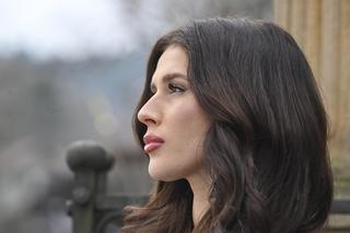 Roksana Węgiel podczas koncertu Pasja. Misterium Męki Pańskiej