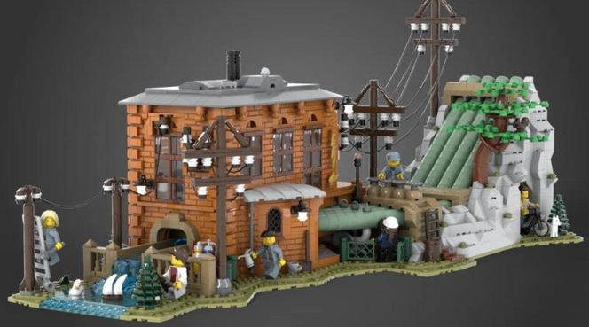 LEGO Ideas ELEKTROWNIA WODNA